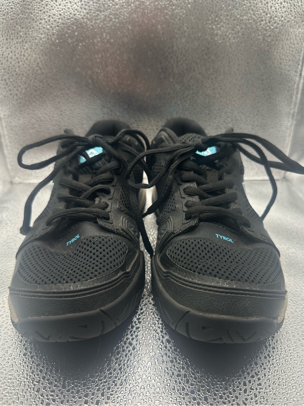 TYROL Women's Striker Pickleball Black Athletic Sneakers Sz 8